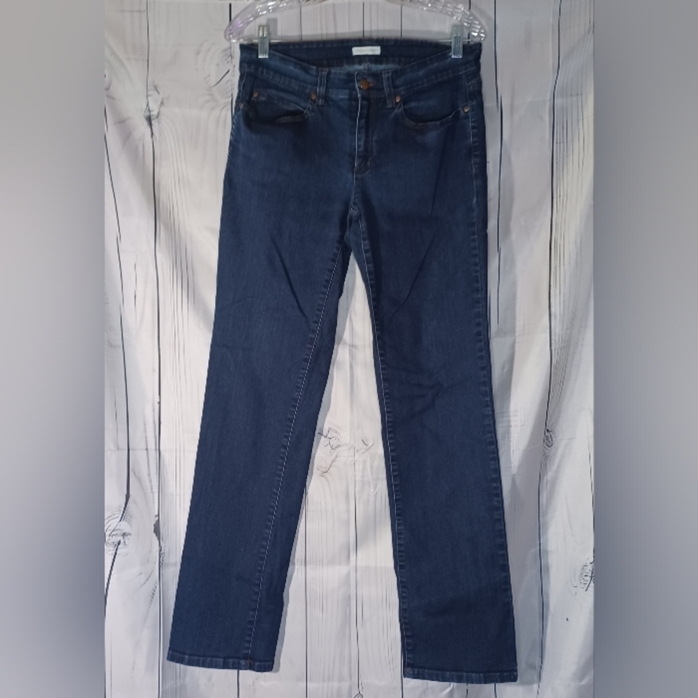 Eileen Fisher Women's Dark Wash Classic Jeans